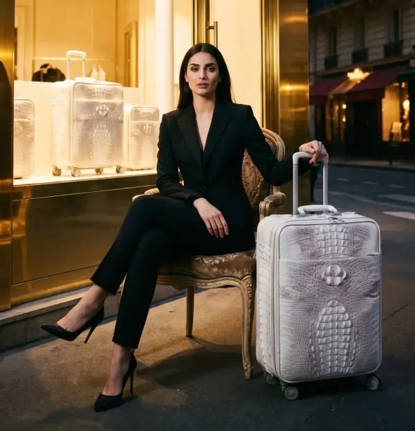 Aristide Blanc Suitcase