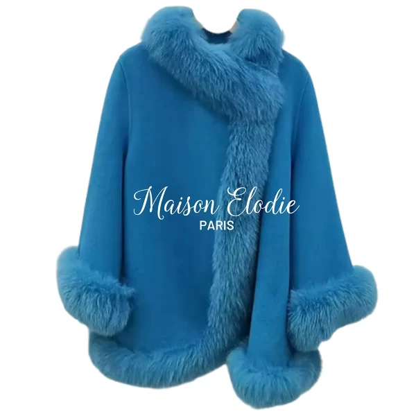 Ottilie Coat - Bleu Océan