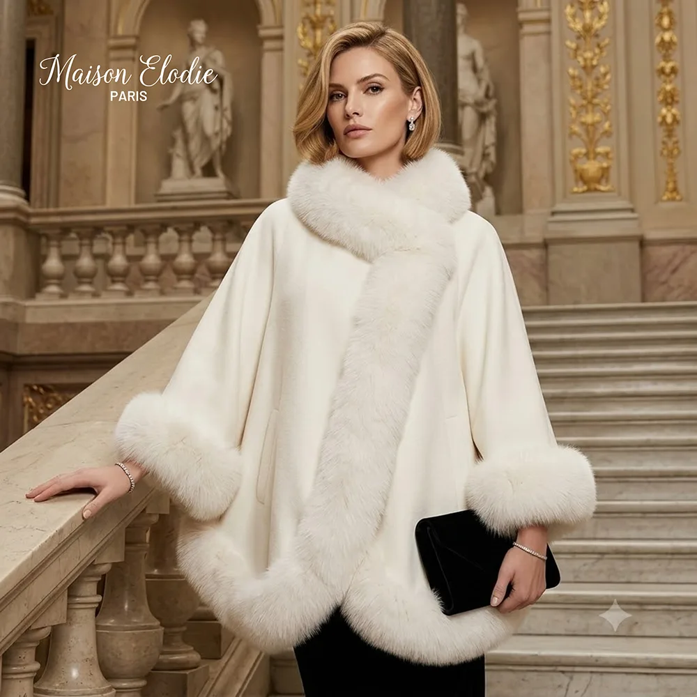Ottilie Coat - Blanc